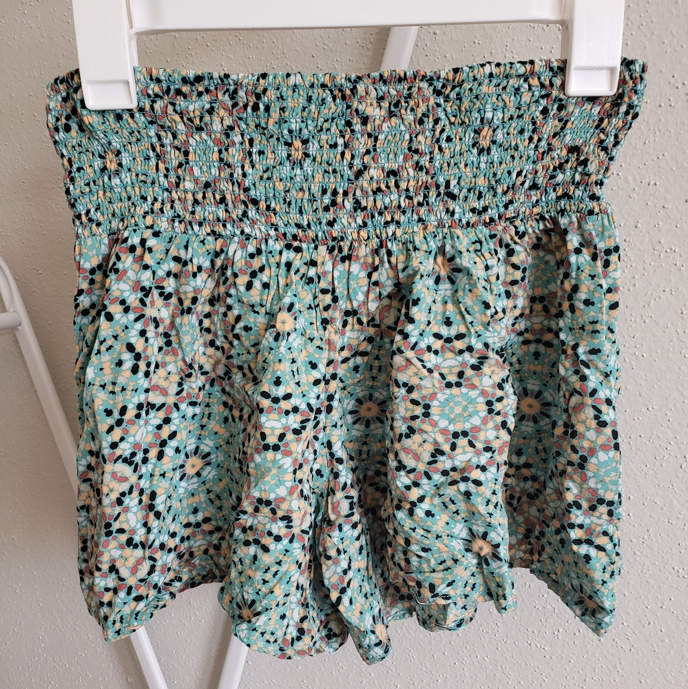 American Rag Mosaic Flounce Shorts